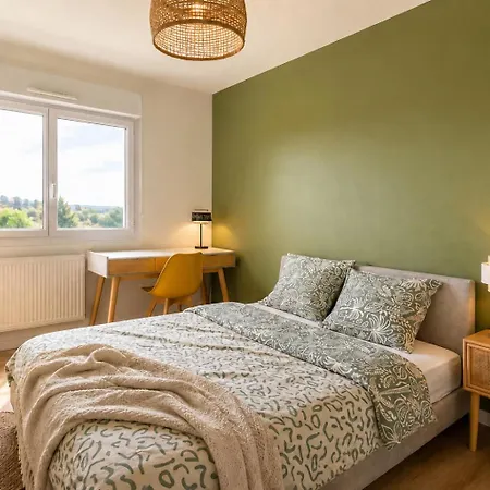 Lägenhet Grand 10 Pers, Ventilateur, 5 & Parking Gratuit