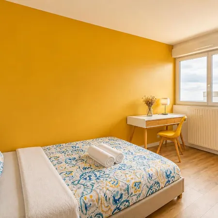 Grand 10 Pers, Ventilateur, 5 & Parking Gratuit