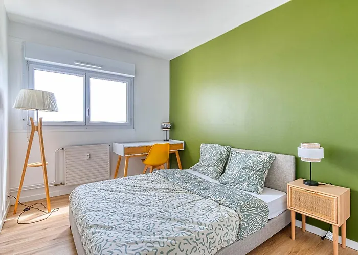 Ps4 Pour Longs Sejours - Parking Gratuit, Wifi Fibre, Calme - Parfait Familles & Groupes Apartament Angers